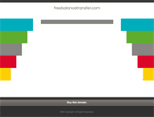 Tablet Screenshot of freebalancetransfer.com